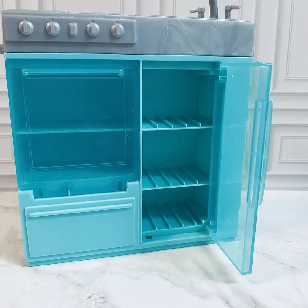 Barbie Dream Camper Replacement Part 3-in-1 Sink Refrigerator Stove Mattel Toy